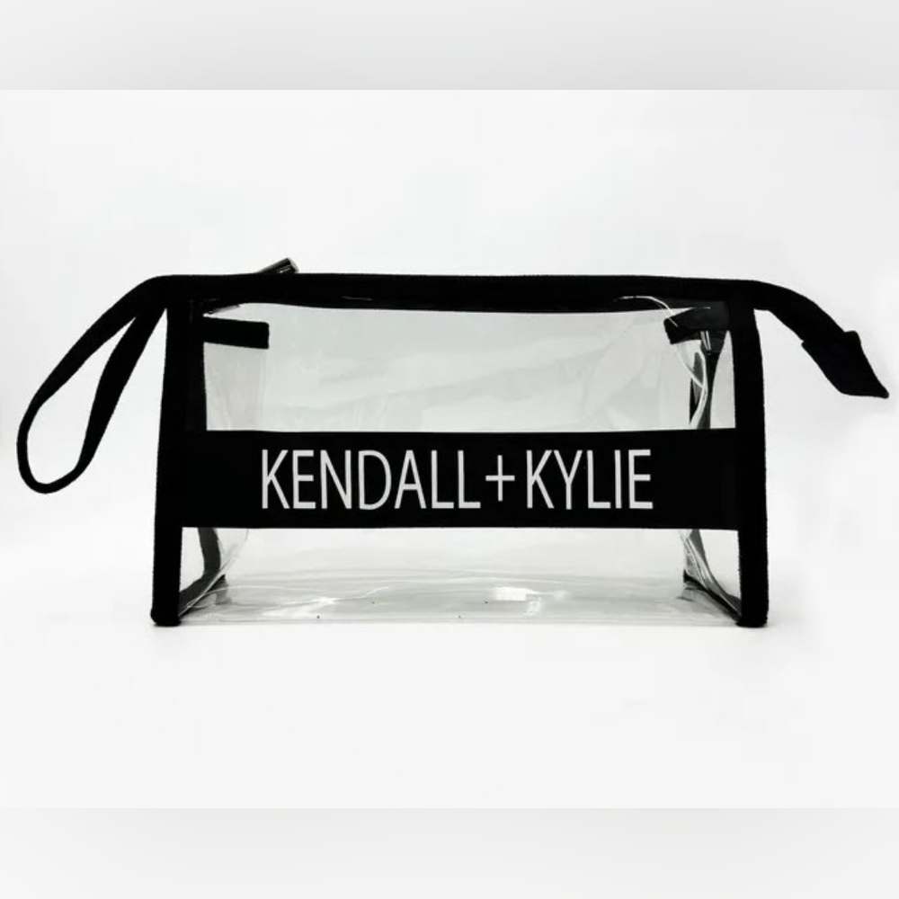 Ipsy Beach Glam Bag & Kendall + Kylie Clear Makeup Bag - Picture 6 of 8